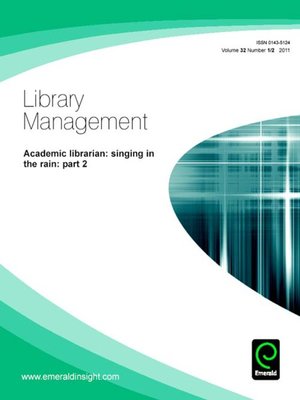cover image of Library Management, Volume 32, Issue 1 & 2